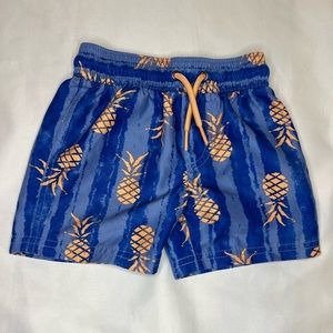 Carters Just One You Baby Pineapple Swim Trunks Boy 18mo